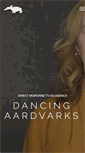 Mobile Screenshot of dancingaardvarks.co.uk